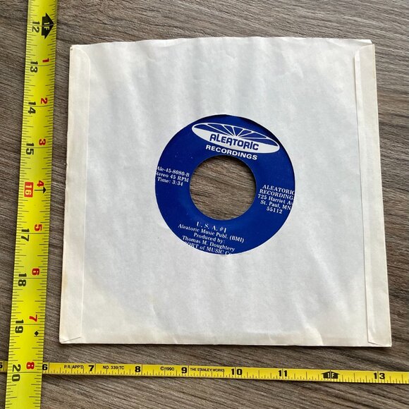USA #1 Do You Believe In Miracles? RARE Vinyl 45 RPM  $500 - Picture 4 of 8